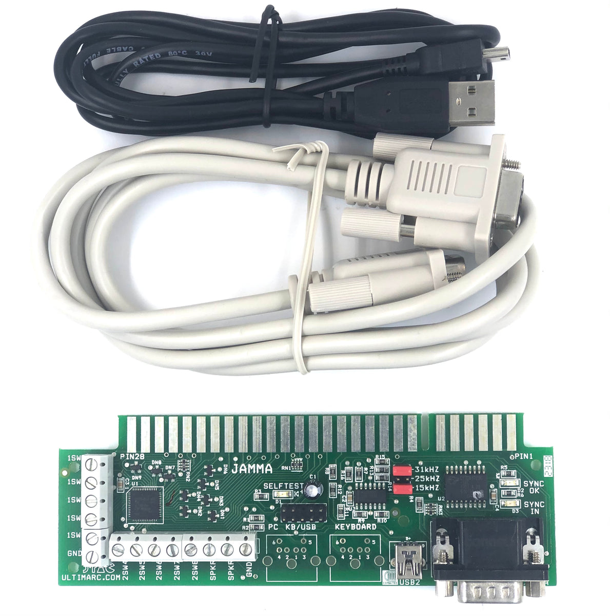 J-PAC - JAMMA interface for Pc to Arcade Controls – Austin Amusements